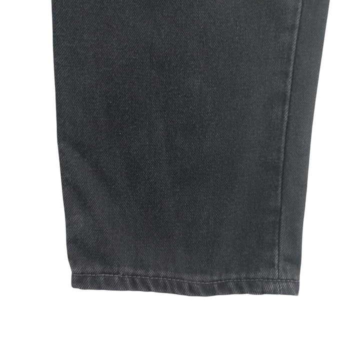 Levi's 550 Black Denim Tapered Denim Pants Men's W33 cotton black type Vintage Second Hand