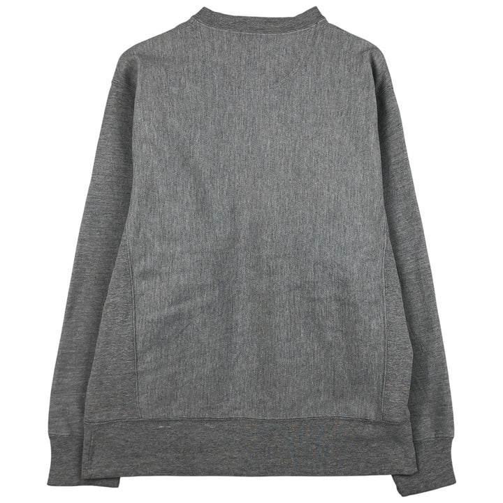 00'S Champion Original Reverse Weave College Sweatshirt Trainer Men's L size unclear gray type Vintage Second Hand