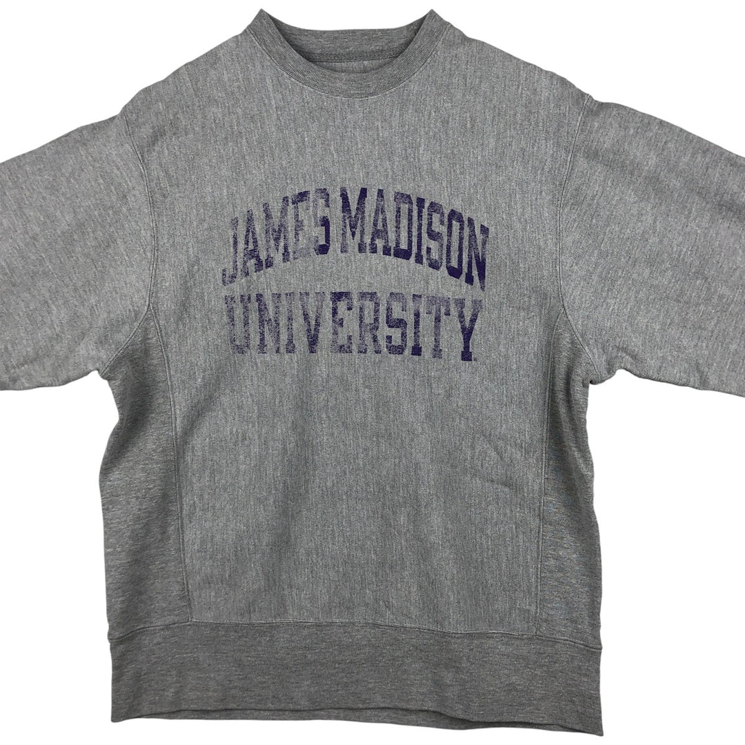 00'S Champion Original Reverse Weave College Sweatshirt Trainer Men's L size unclear gray type Vintage Second Hand