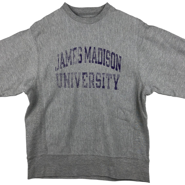 00'S Champion Original Reverse Weave College Sweatshirt Trainer Men's L size unclear gray type Vintage Second Hand