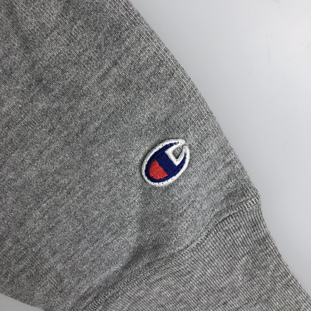 00'S Champion Original Reverse Weave College Sweatshirt Trainer Men's L size unclear gray type Vintage Second Hand