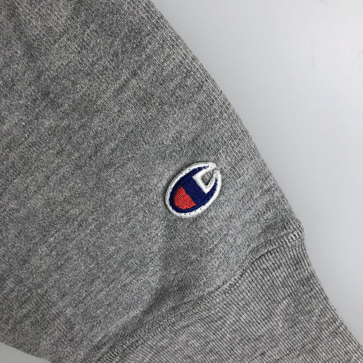 00'S Champion Original Reverse Weave College Sweatshirt Trainer Men's L size unclear gray type Vintage Second Hand