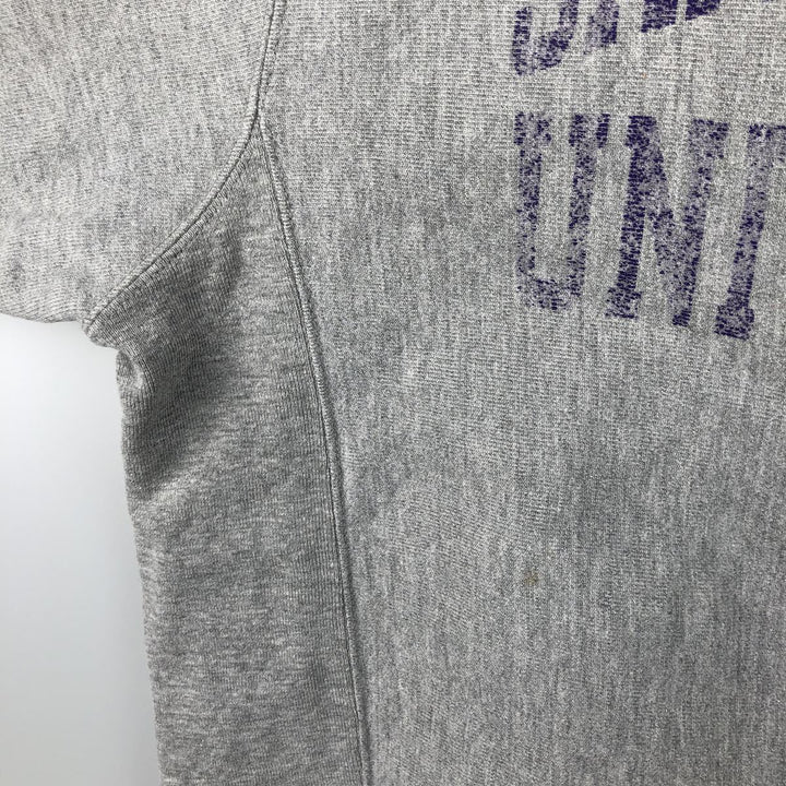 00'S Champion Original Reverse Weave College Sweatshirt Trainer Men's L size unclear gray type Vintage Second Hand