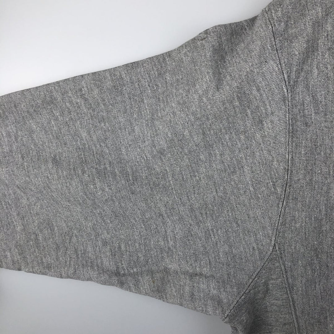 00'S Champion Original Reverse Weave College Sweatshirt Trainer Men's L size unclear gray type Vintage Second Hand