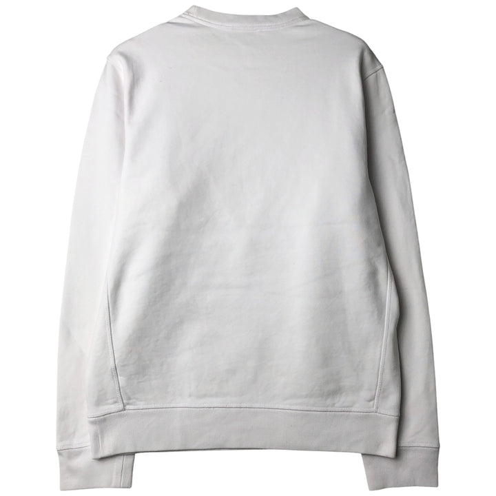 Lacoste logo sweatshirt, men's size M cotton white type Vintage Second Hand