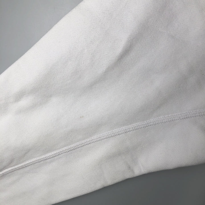 Lacoste logo sweatshirt, men's size M cotton white type Vintage Second Hand