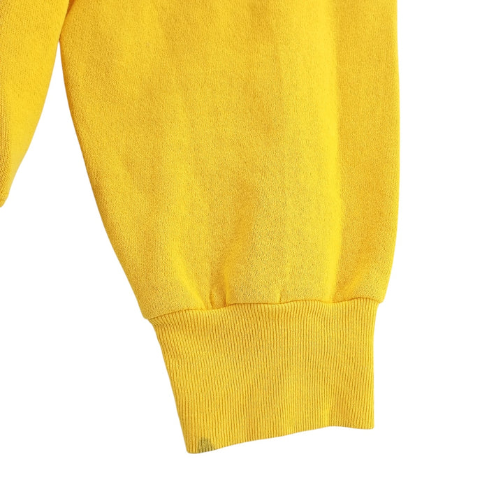 NFL Minnesota Vikings Print Sweatshirt, Men's Size XL cotton yellow type Vintage Second Hand