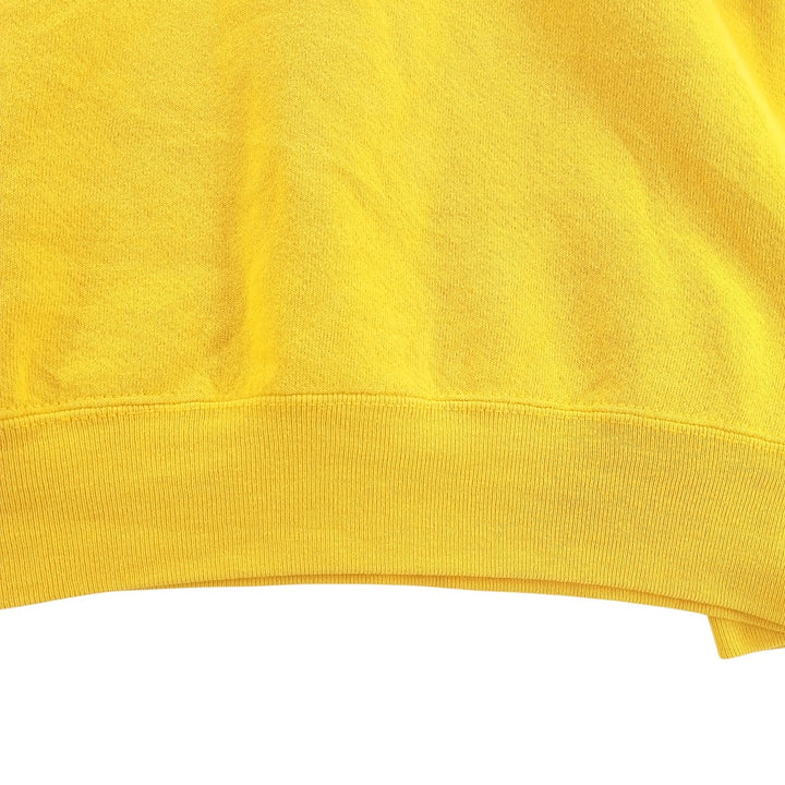 NFL Minnesota Vikings Print Sweatshirt, Men's Size XL cotton yellow type Vintage Second Hand