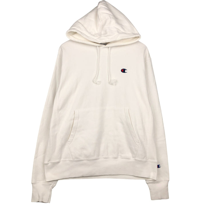 Champion REVERSE WEAVE Reverse Weave Sweat Pullover Hoodie Men's M unclear white type Vintage Second Hand