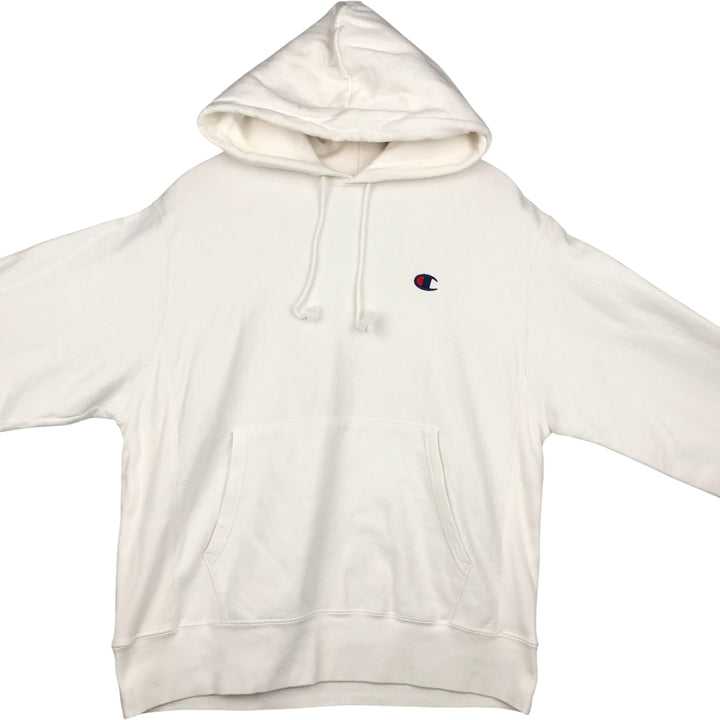 Champion REVERSE WEAVE Reverse Weave Sweat Pullover Hoodie Men's M unclear white type Vintage Second Hand