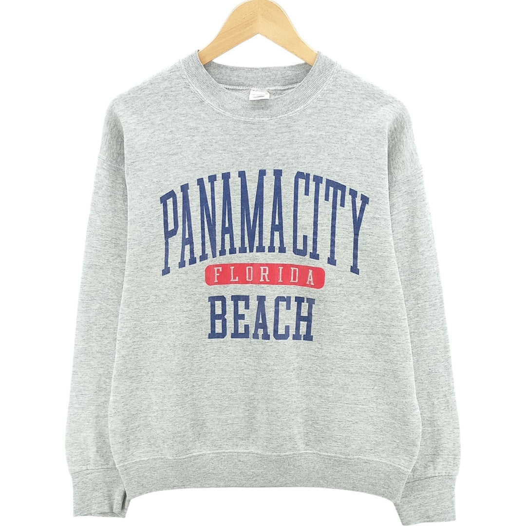 Fruit of the Loom printed sweatshirt, men's size M cotton gray type Vintage Second Hand