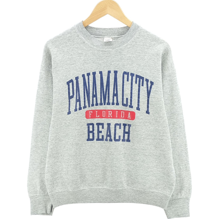 Fruit of the Loom printed sweatshirt, men's size M cotton gray type Vintage Second Hand