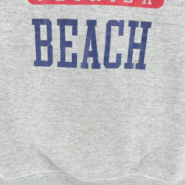 Fruit of the Loom printed sweatshirt, men's size M cotton gray type Vintage Second Hand