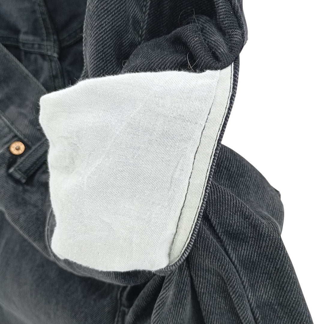 Levi's 550 Black Denim Tapered Denim Pants Men's W31 equivalent cotton black type Vintage Second Hand