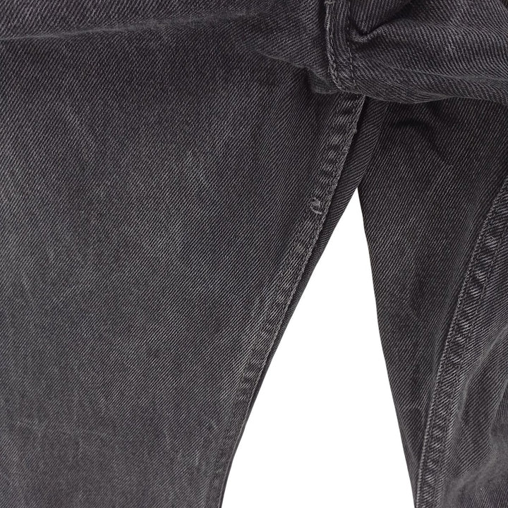 Levi's 550 Black Denim Tapered Denim Pants Men's W31 equivalent cotton black type Vintage Second Hand