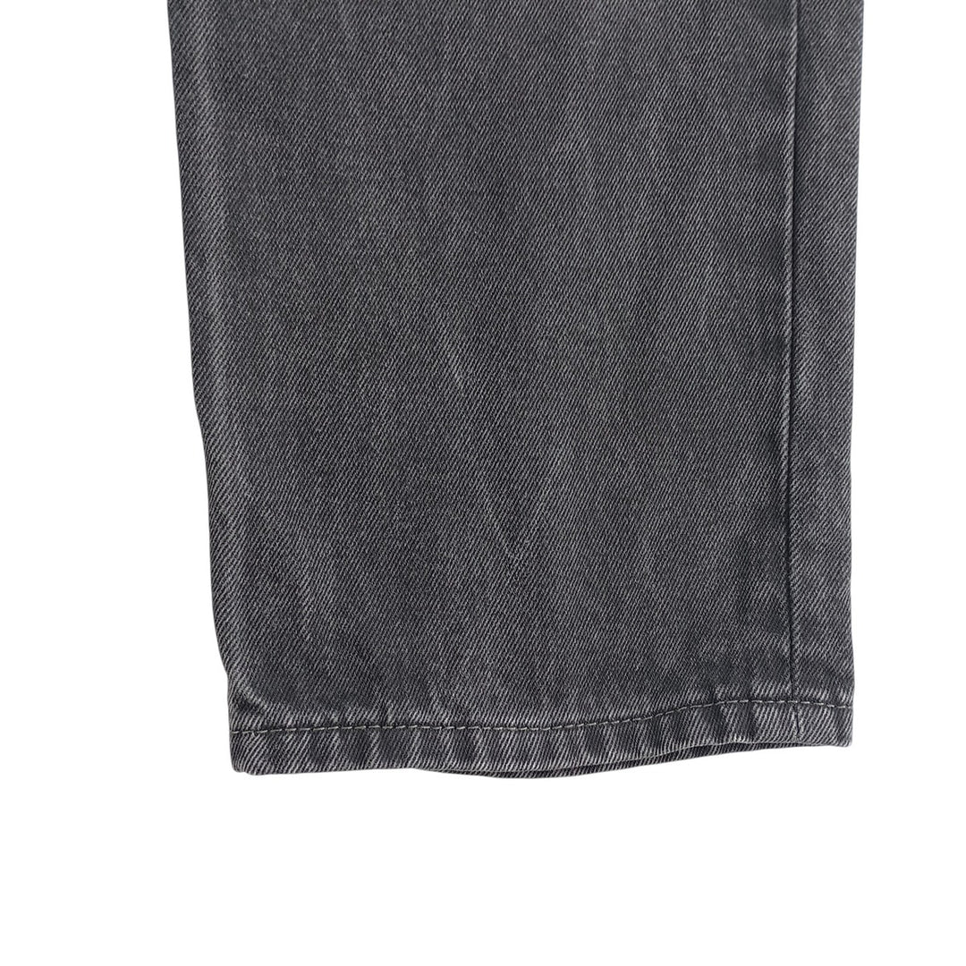 Levi's 550 Black Denim Tapered Denim Pants Men's W31 equivalent cotton black type Vintage Second Hand