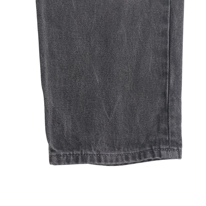 Levi's 550 Black Denim Tapered Denim Pants Men's W31 equivalent cotton black type Vintage Second Hand