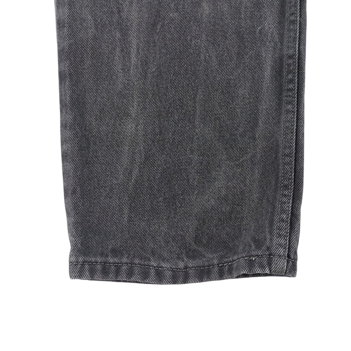 Levi's 550 Black Denim Tapered Denim Pants Men's W31 equivalent cotton black type Vintage Second Hand