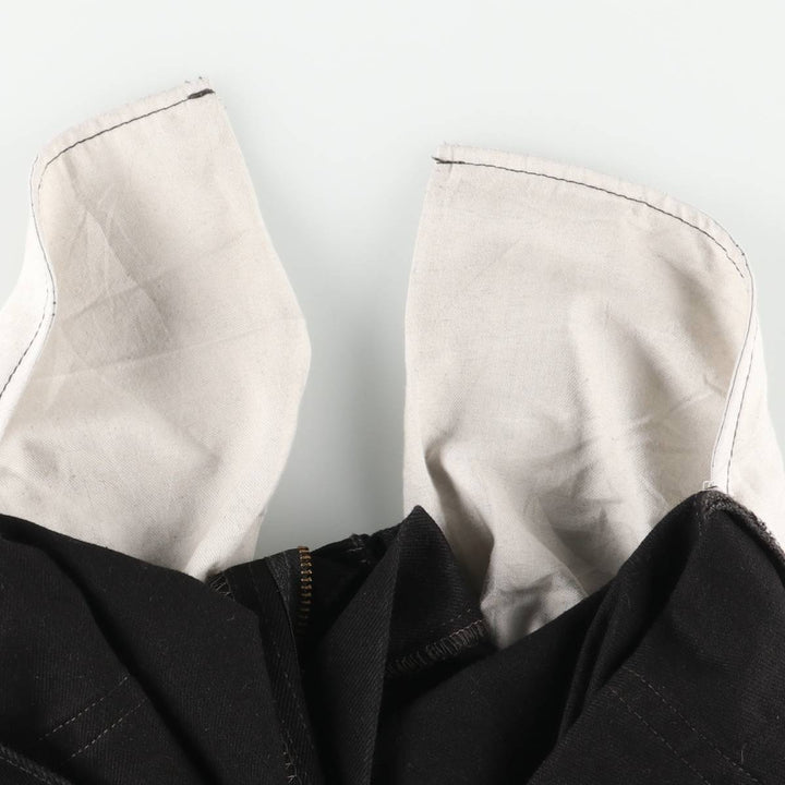 Levi's 505 Black Denim Tapered Denim Pants for Men, W36 cotton black type Vintage Second Hand