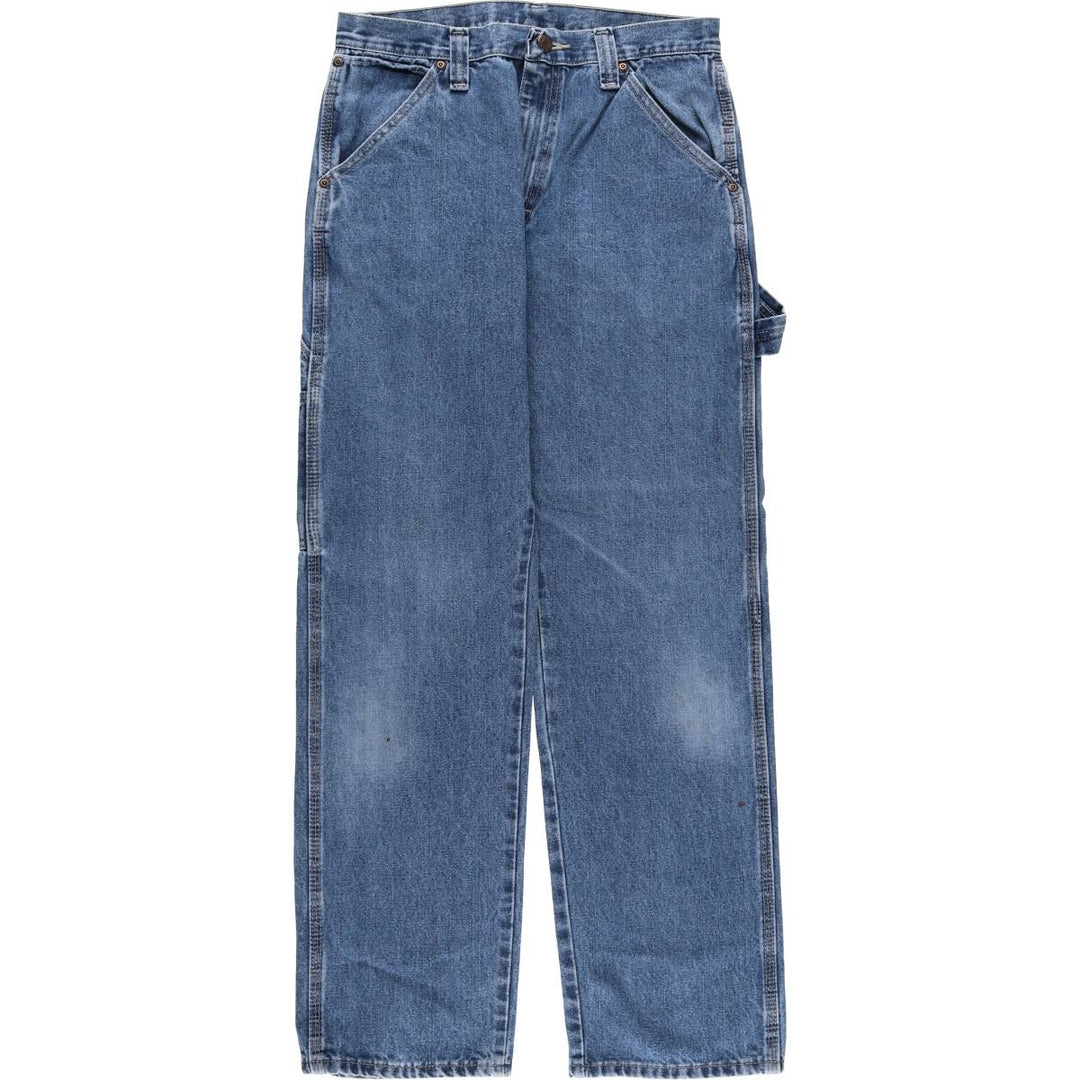 00'S Wrangler Denim Painter Pants Men's W31 equivalent cotton blue type Vintage Second Hand