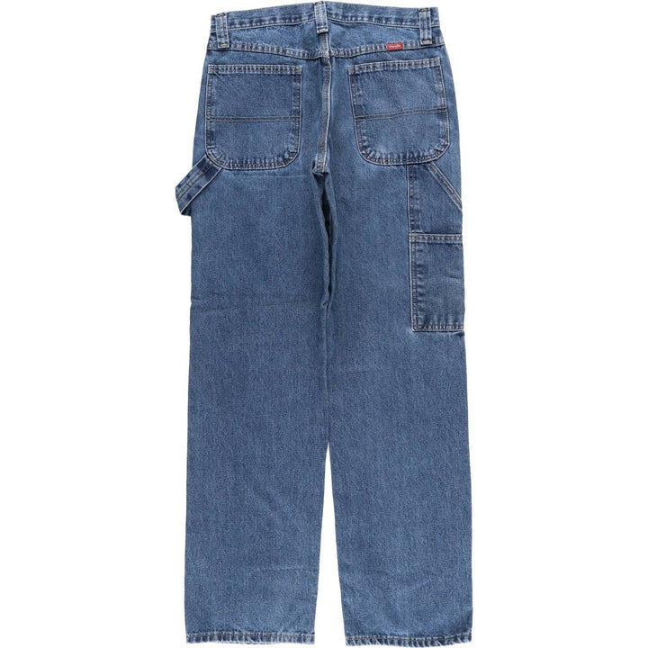 00'S Wrangler Denim Painter Pants Men's W31 equivalent cotton blue type Vintage Second Hand