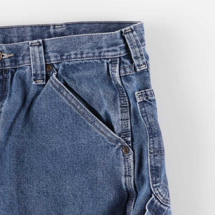 00'S Wrangler Denim Painter Pants Men's W31 equivalent cotton blue type Vintage Second Hand