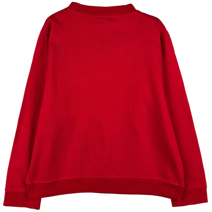 COMFORT CORNER Vintage Men's Blank Sweatshirt (Size L) cotton red type Vintage Second Hand