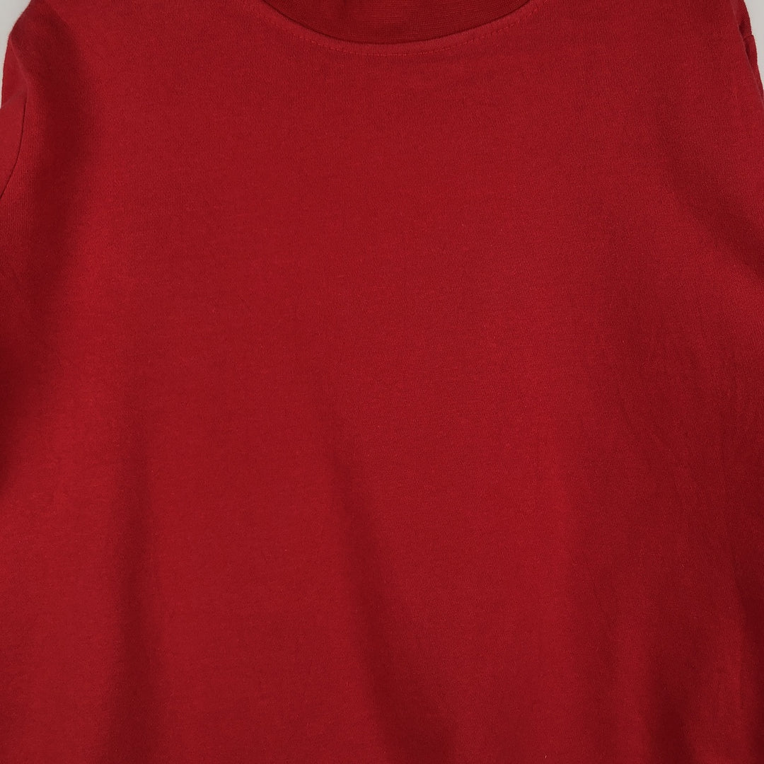 COMFORT CORNER Vintage Men's Blank Sweatshirt (Size L) cotton red type Vintage Second Hand