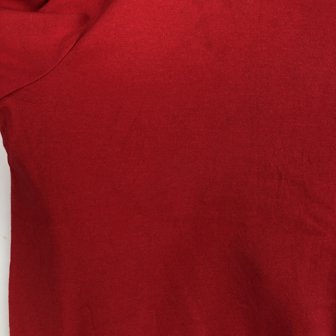 COMFORT CORNER Vintage Men's Blank Sweatshirt (Size L) cotton red type Vintage Second Hand