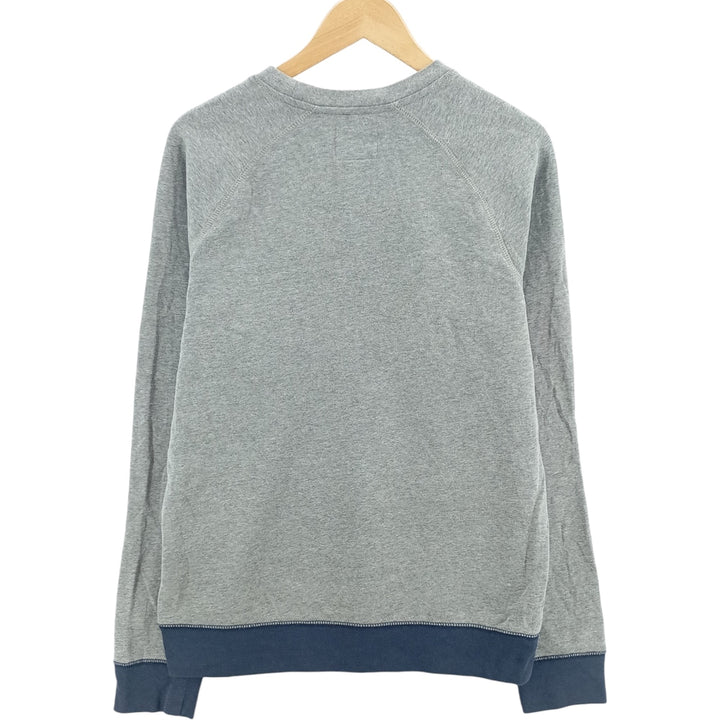 OLD NAVY plain blank sweatshirt, men's size M cotton gray type Vintage Second Hand
