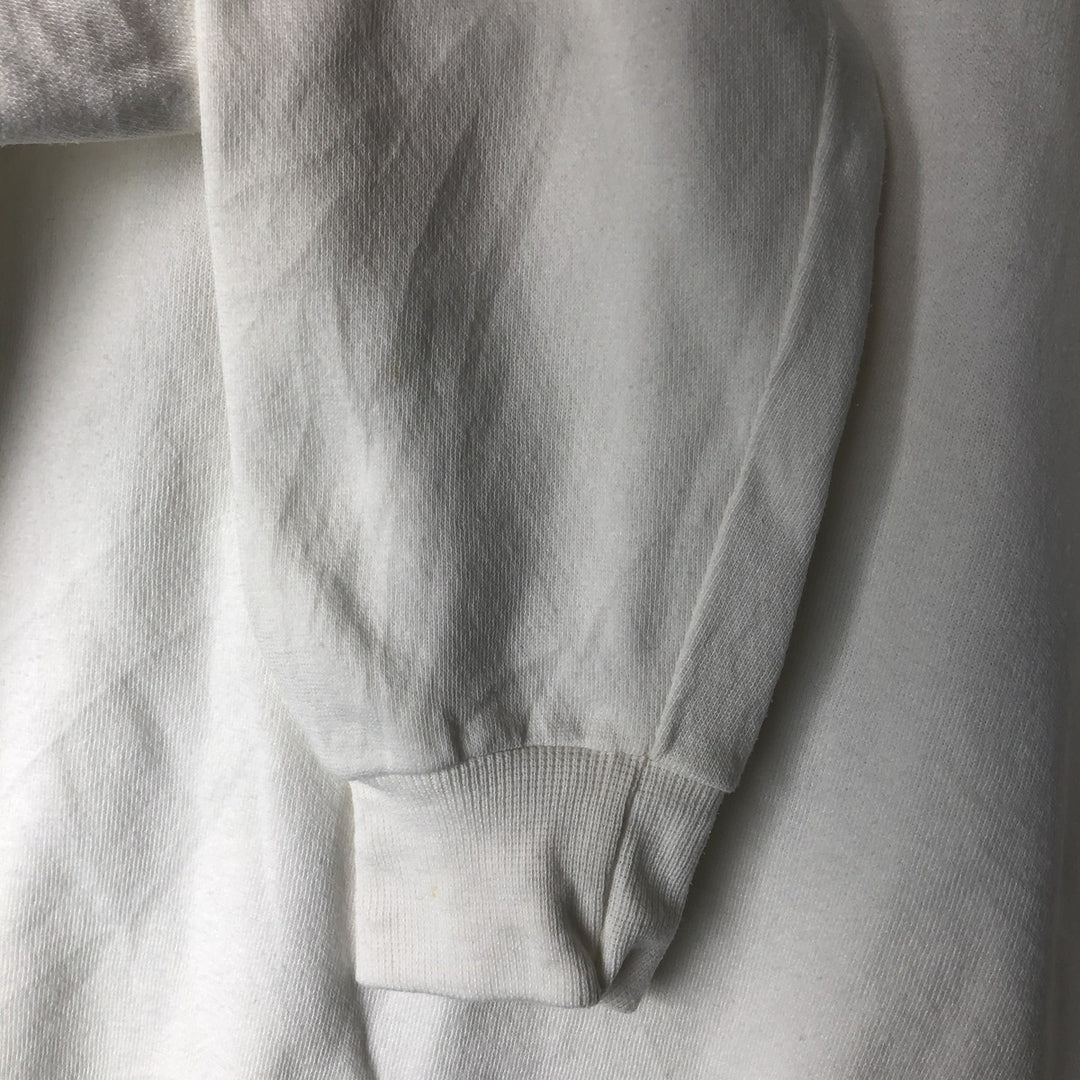 Vintage 1980'S Disney Disneyland 30th Anniversary Character Sweatshirt, Men's Size Medium polyester white type Vintage Second Hand