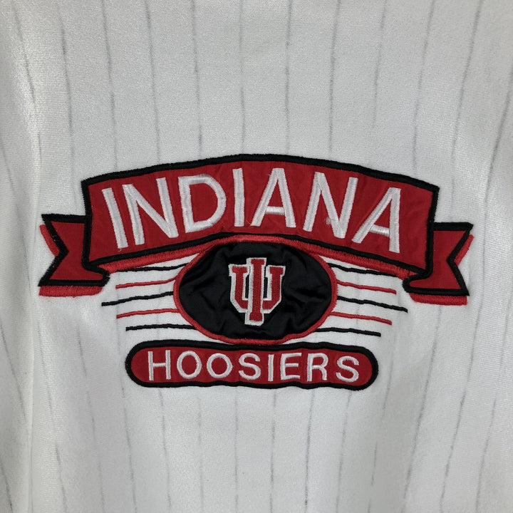 Vintage 90'S Midwest Striped College Sweatshirt, Men's Size XL unclear white type Vintage Second Hand