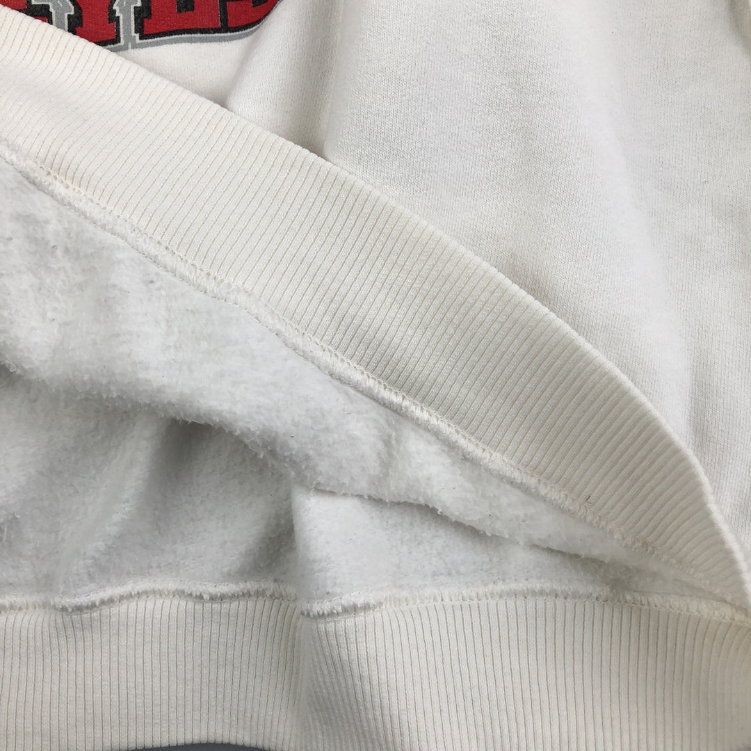 2000'S TRI-LAKE OHIO STATE Ohio State University college sweatshirt, men's size L cotton white type Vintage Second Hand