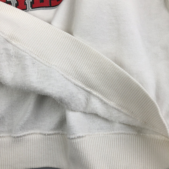 2000'S TRI-LAKE OHIO STATE Ohio State University college sweatshirt, men's size L cotton white type Vintage Second Hand