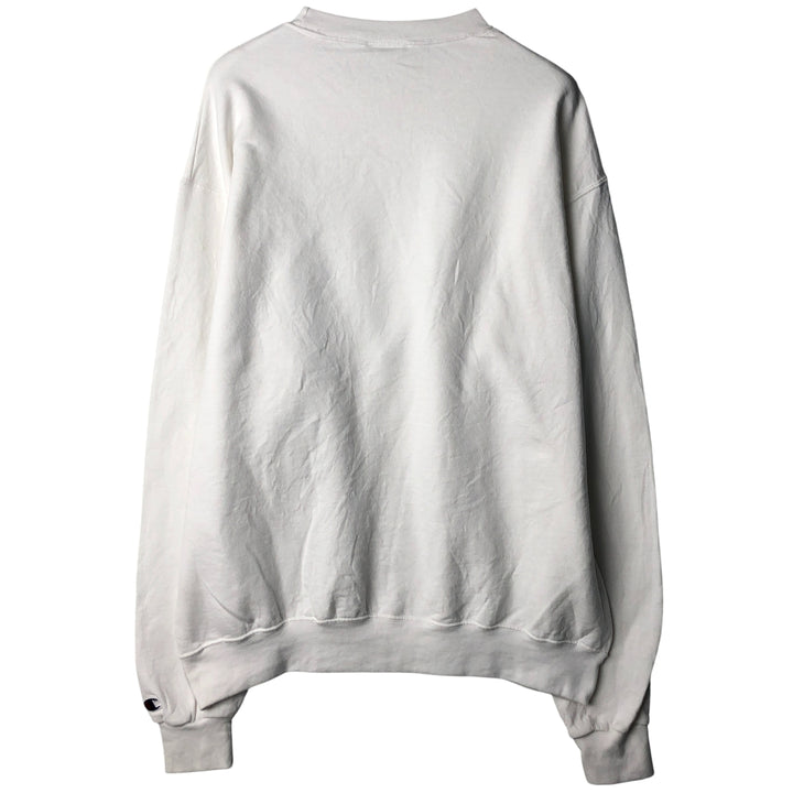 Champion Authentic One-Point Logo Sweatshirt, Men's Size L unclear white type Vintage Second Hand