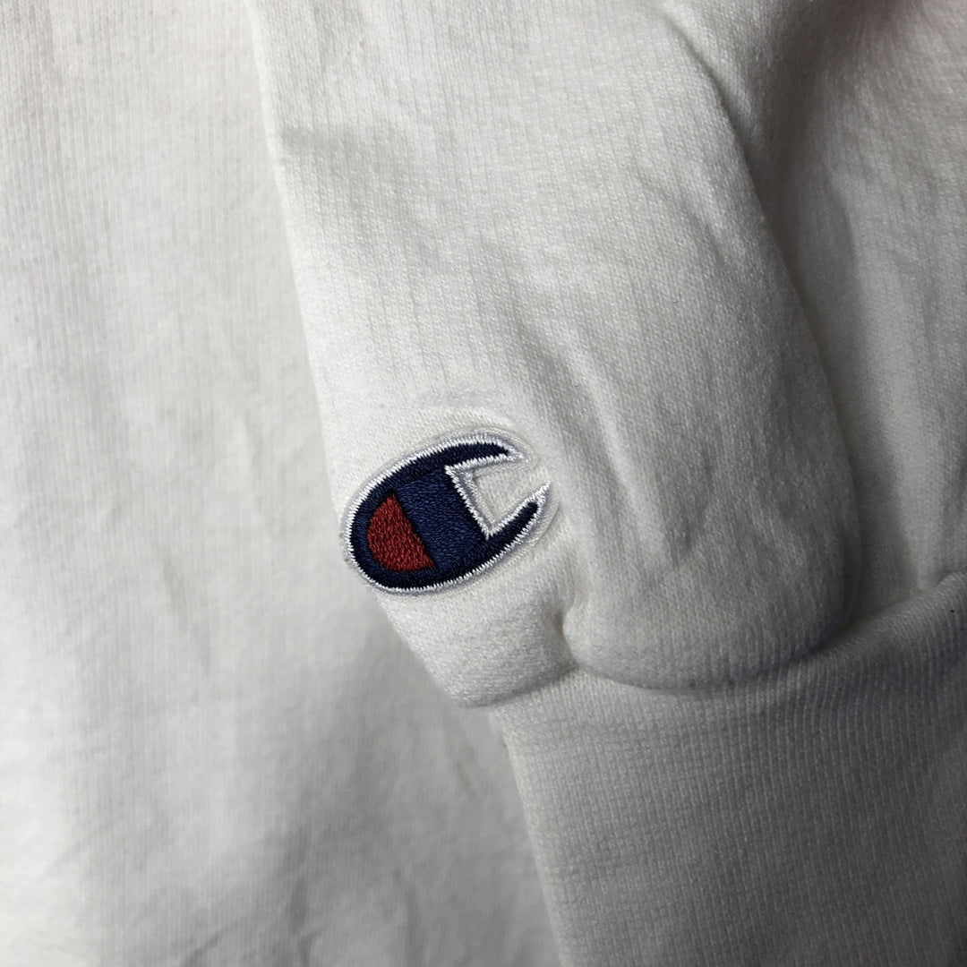 Champion Authentic One-Point Logo Sweatshirt, Men's Size L unclear white type Vintage Second Hand