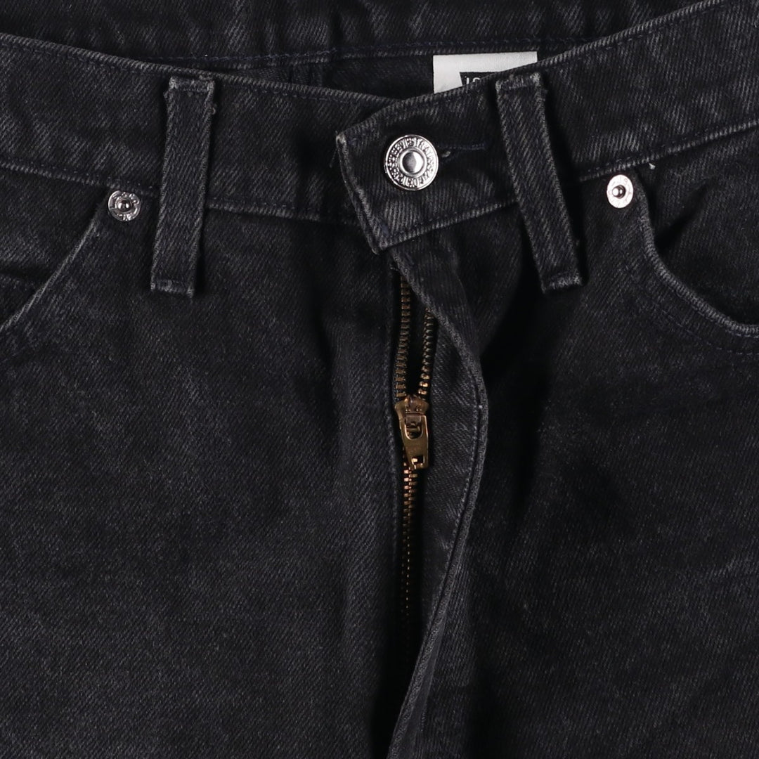 90'S Levi's 40550-4159 Relaxed Fit Tapered Leg Denim Pants with Orange Tab, Men's Size W31 cotton black type Vintage Second Hand