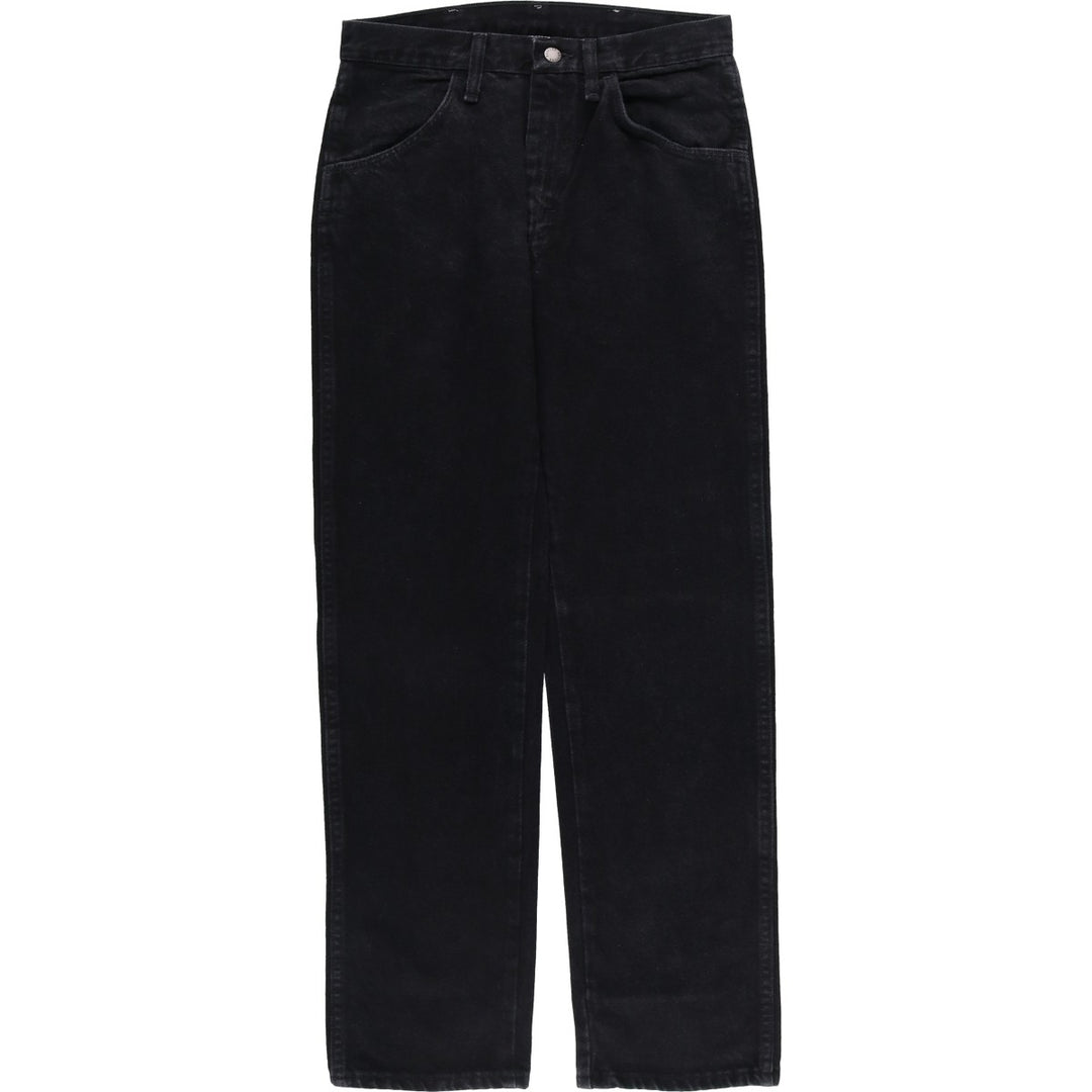 Rustler Black Denim Straight Denim Pants for Men, W29 cotton black type Vintage Second Hand