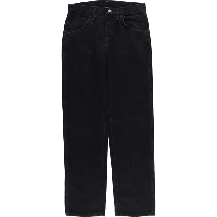 Rustler Black Denim Straight Denim Pants for Men, W29 cotton black type Vintage Second Hand