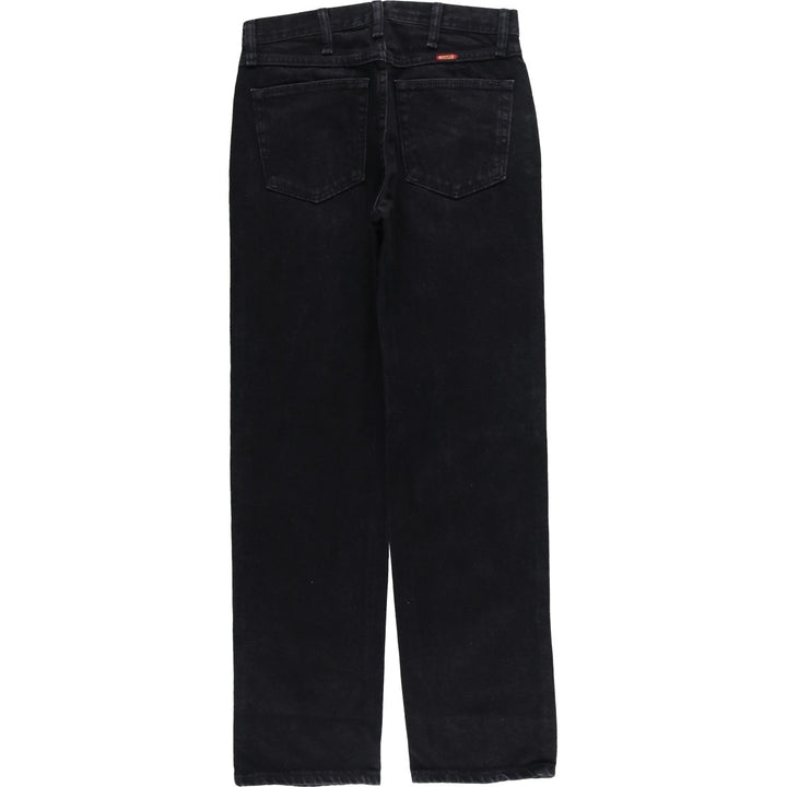 Rustler Black Denim Straight Denim Pants for Men, W29 cotton black type Vintage Second Hand
