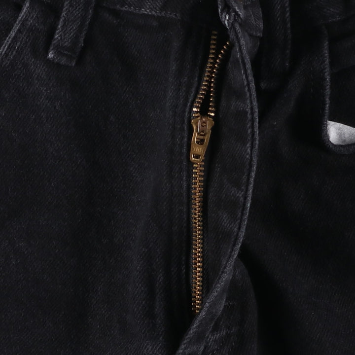 Rustler Black Denim Straight Denim Pants for Men, W29 cotton black type Vintage Second Hand