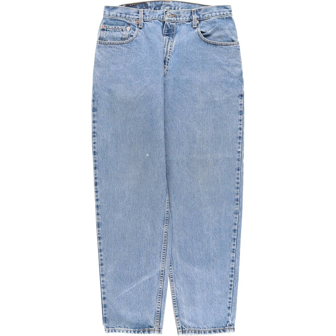 90'S Levi's 560 loose fit tapered leg denim pants, men's size 34, vintage cotton blue type Vintage Second Hand