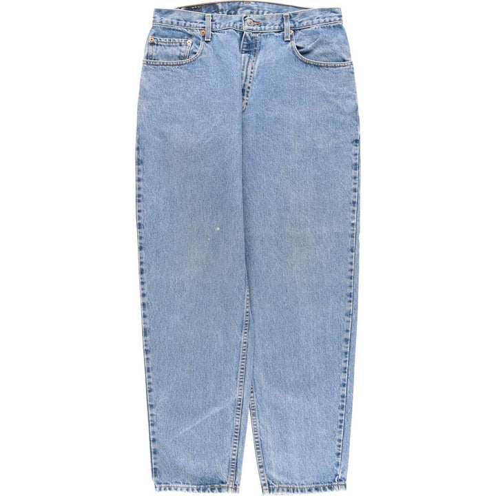 90'S Levi's 560 loose fit tapered leg denim pants, men's size 34, vintage cotton blue type Vintage Second Hand