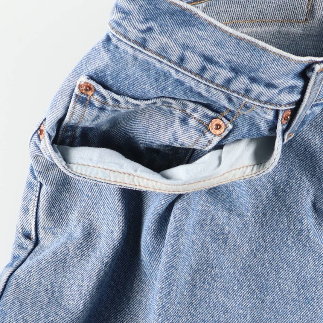 90'S Levi's 560 loose fit tapered leg denim pants, men's size 34, vintage cotton blue type Vintage Second Hand