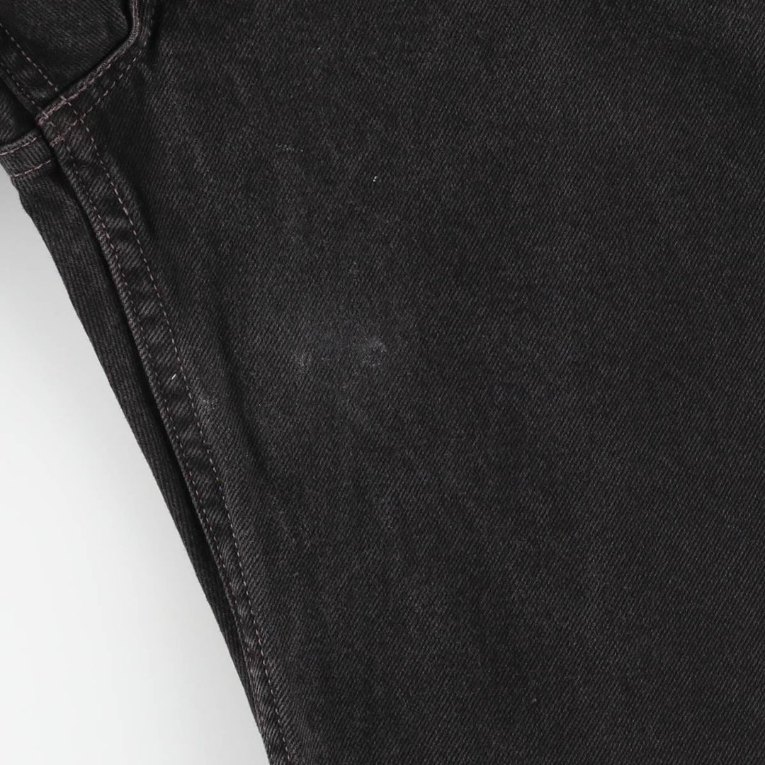 90'S Levi's 505-0260 Black Denim Tapered Denim Pants, Men's, Size 34 (Vintage) cotton black type Vintage Second Hand
