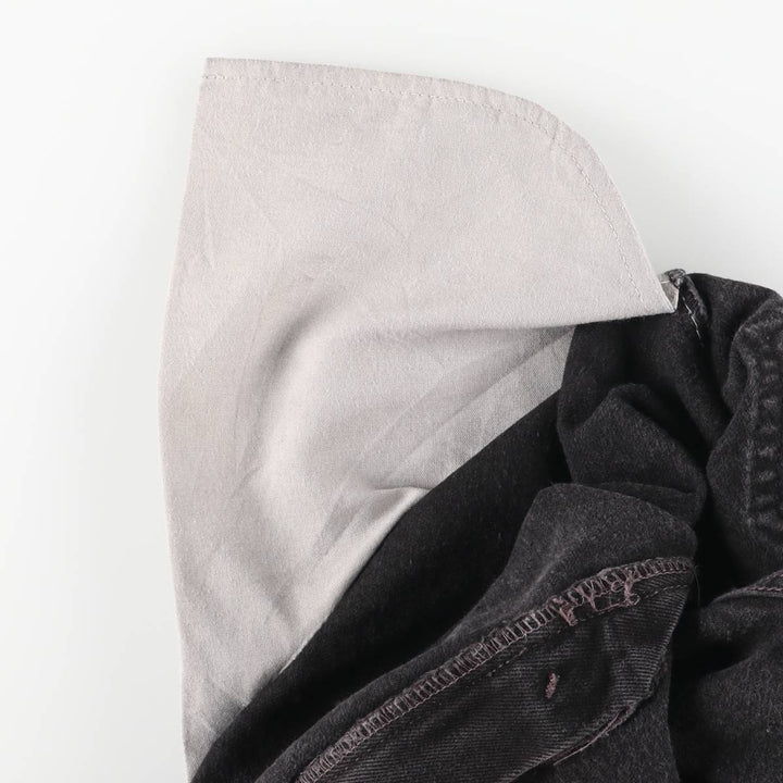 90'S Levi's 505-0260 Black Denim Tapered Denim Pants, Men's, Size 34 (Vintage) cotton black type Vintage Second Hand
