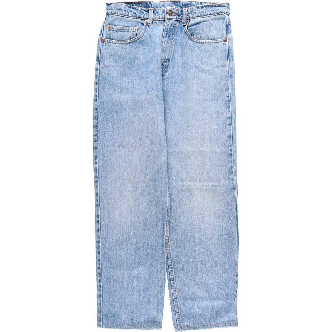 90'S Levi's 550-4891 Relaxed Fit Tapered Denim Pants, Men's, Size 32 (Vintage) cotton blue type Vintage Second Hand