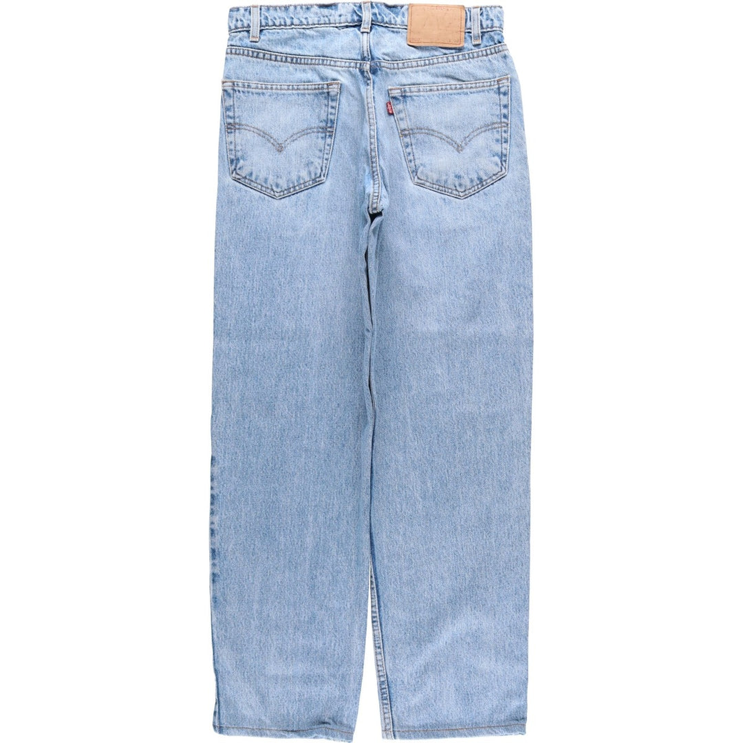 90'S Levi's 550-4891 Relaxed Fit Tapered Denim Pants, Men's, Size 32 (Vintage) cotton blue type Vintage Second Hand