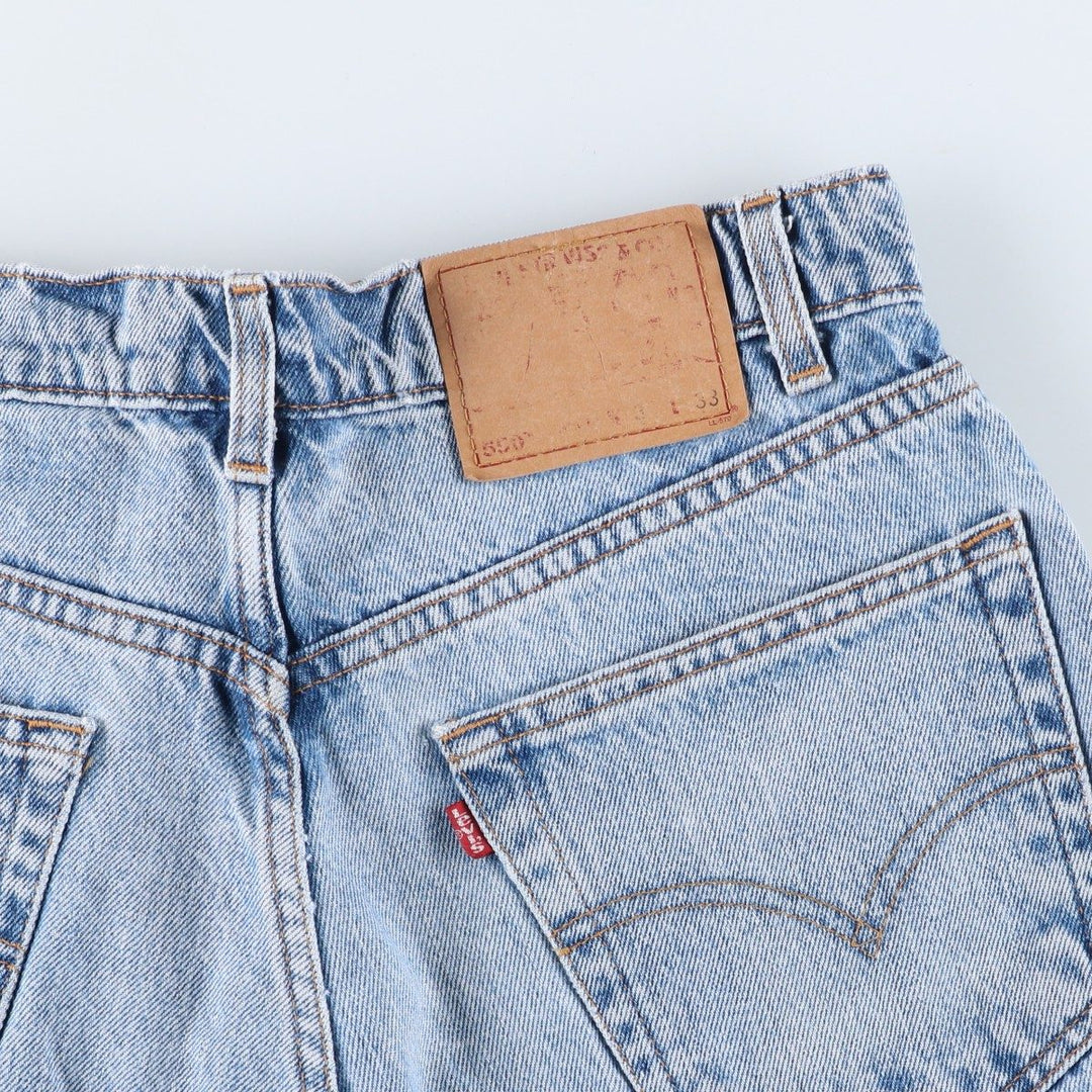 90'S Levi's 550-4891 Relaxed Fit Tapered Denim Pants, Men's, Size 32 (Vintage) cotton blue type Vintage Second Hand