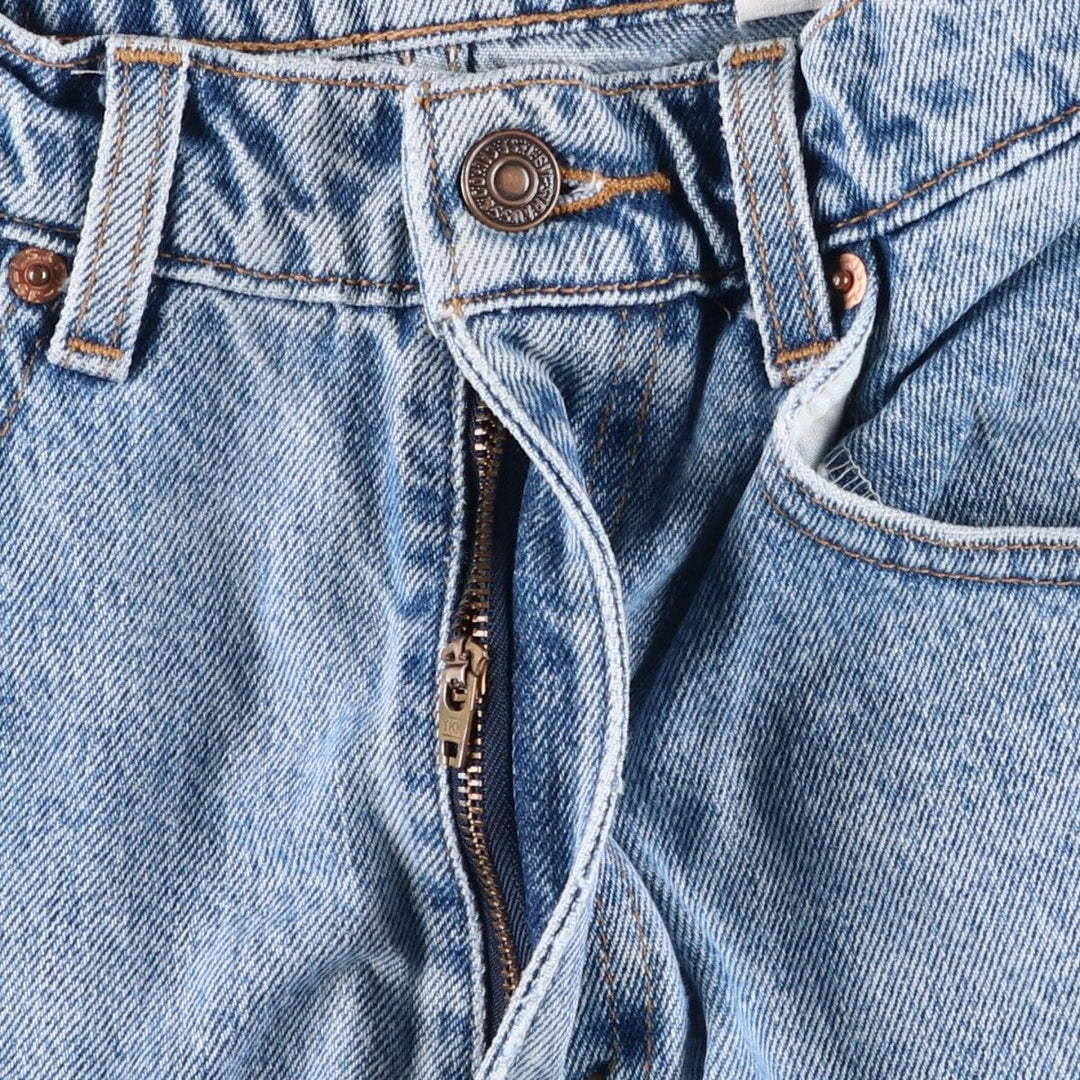 90'S Levi's 550-4891 Relaxed Fit Tapered Denim Pants, Men's, Size 32 (Vintage) cotton blue type Vintage Second Hand